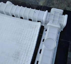 車庫頂板虹吸實體現(xiàn)場施工細節(jié)圖